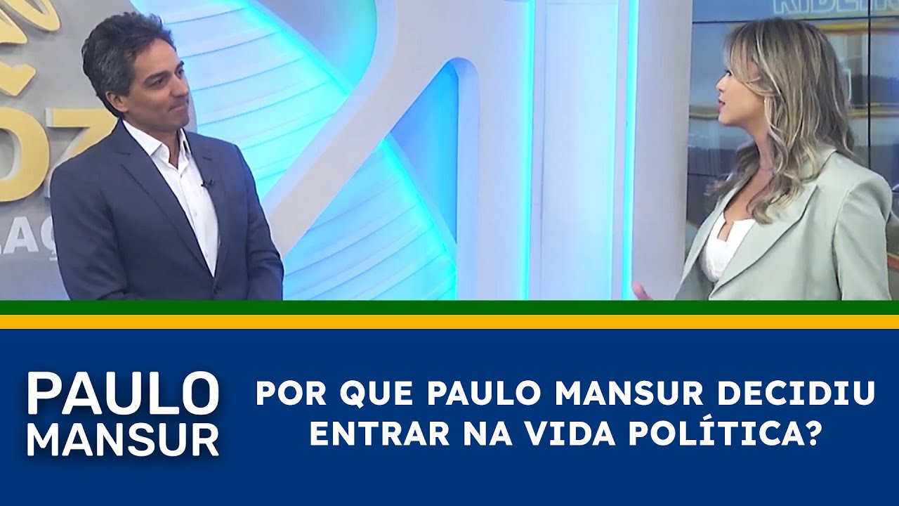 Deputado estadual Paulo Mansur conta porque decidiu entrar na política